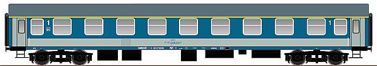 Passenger car 1st class type Y<br /><a href='images/pictures/Roco/64811.jpg' target='_blank'>Full size image</a>
